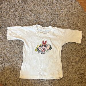 Powerpuff Girls White Kids T-Shirt